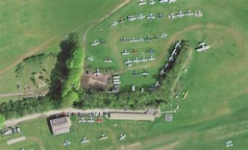 Birds Eye View of Popham Aerodrome 