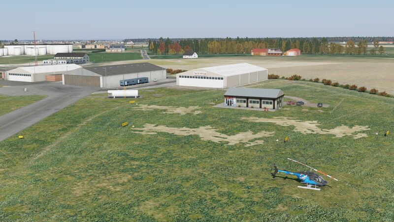 Club buildings at EGCJ