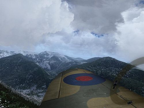 Colin Bradbury - Spitfire over Washington State