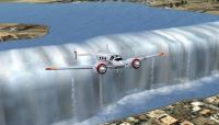 Neville Munro - Crete2AFR. Victoria Falls, not bad for FSX default