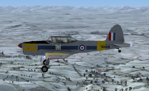 Barry Martin Edwards - Chipmunk WK638 O.U.A.S. en route EGNC-EGNJ