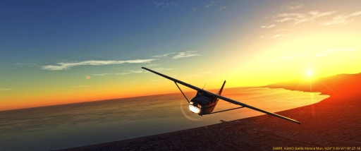 Norm Richards - Santa Monica Sunset-Aug-2025-Monthly-Star-Route 66!