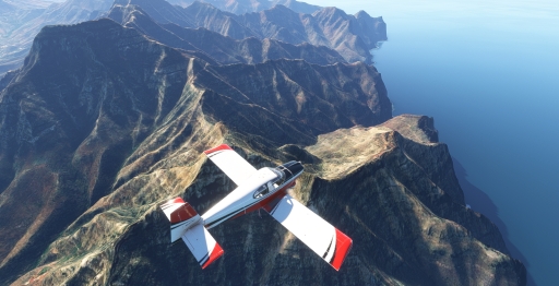 Martin Akerman - Over the coastline of Gran Canaria